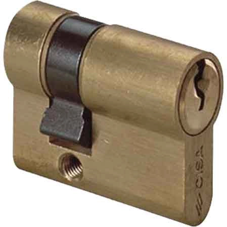 MEZZO CILINDRO EUROPEO DA INFILARE ART. 08031 CISA mm 24,5+5-10 - CISA