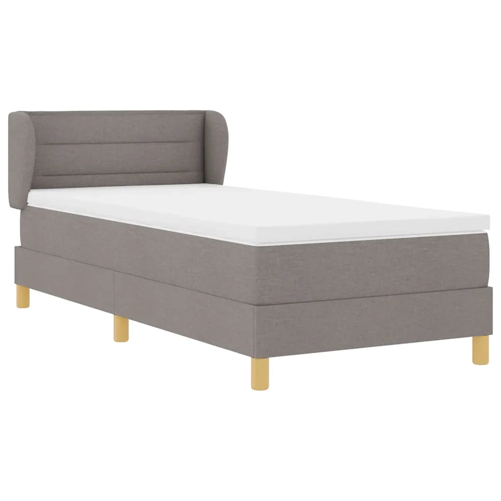 Letto a molle con materasso Talpa 90 x 190 cm Tessuto 3340126