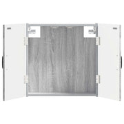 Armadio per Dartboard UTRECHT Sonoma grigio 897771