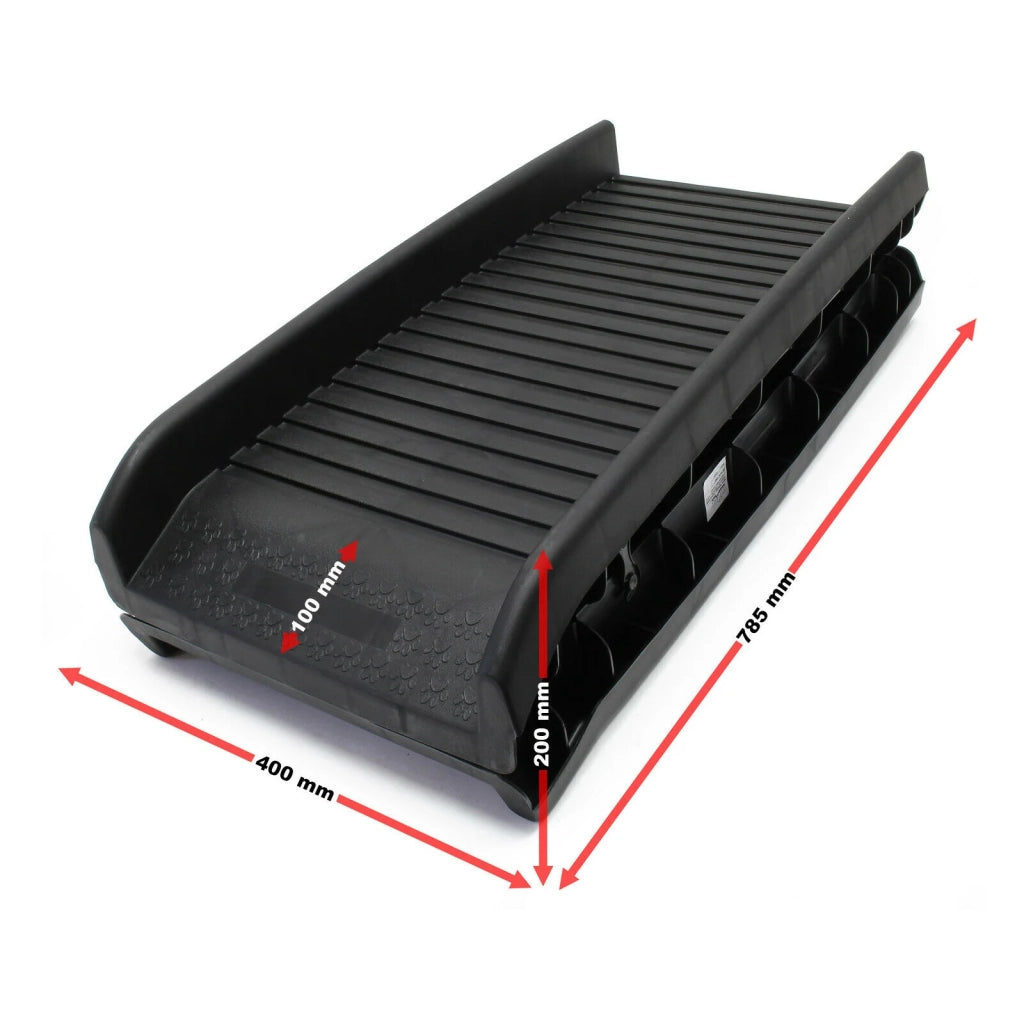 Rampa pieghevole per cani rampa di accesso antiscivolo 156 cm per animali domestici auto veicolo 16_0002733
