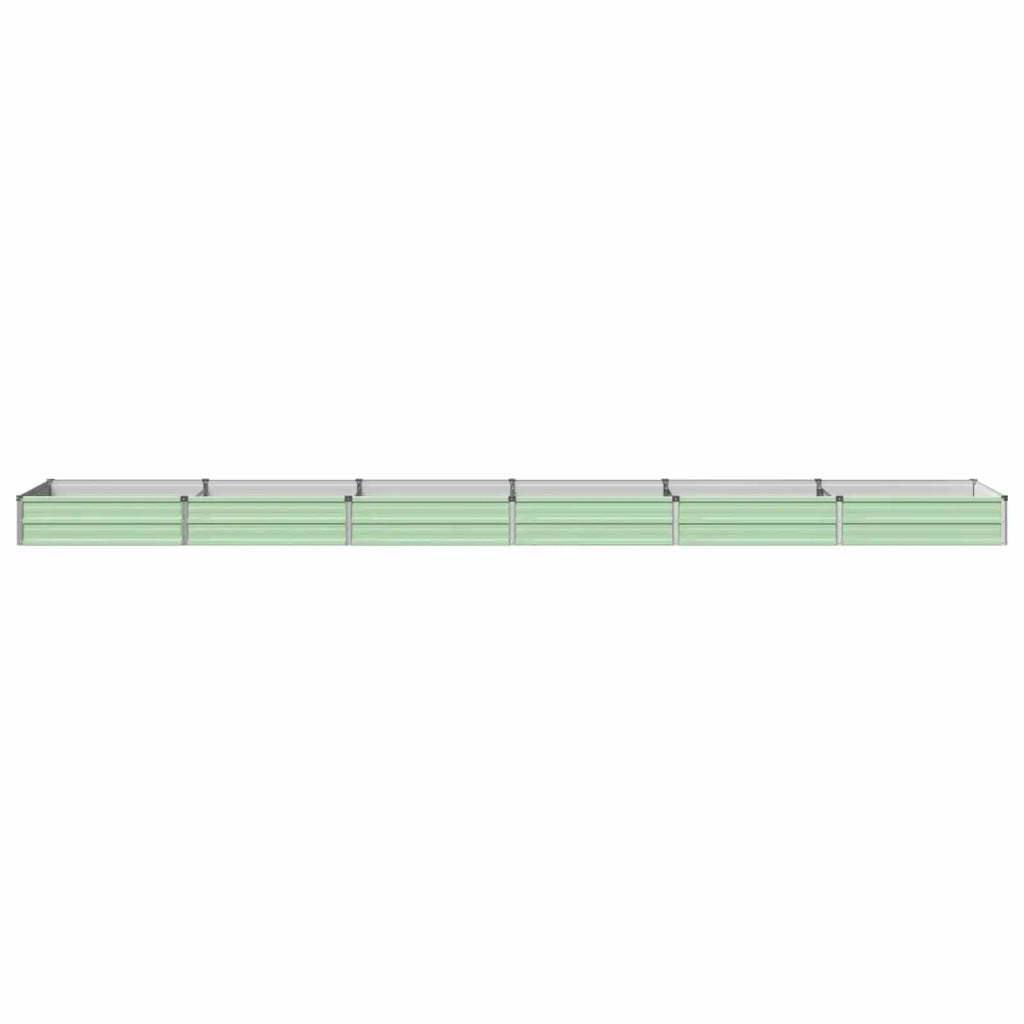 Letto rialzato da giardino Verde Pastello 480 x 80 x 24 cm 8006525