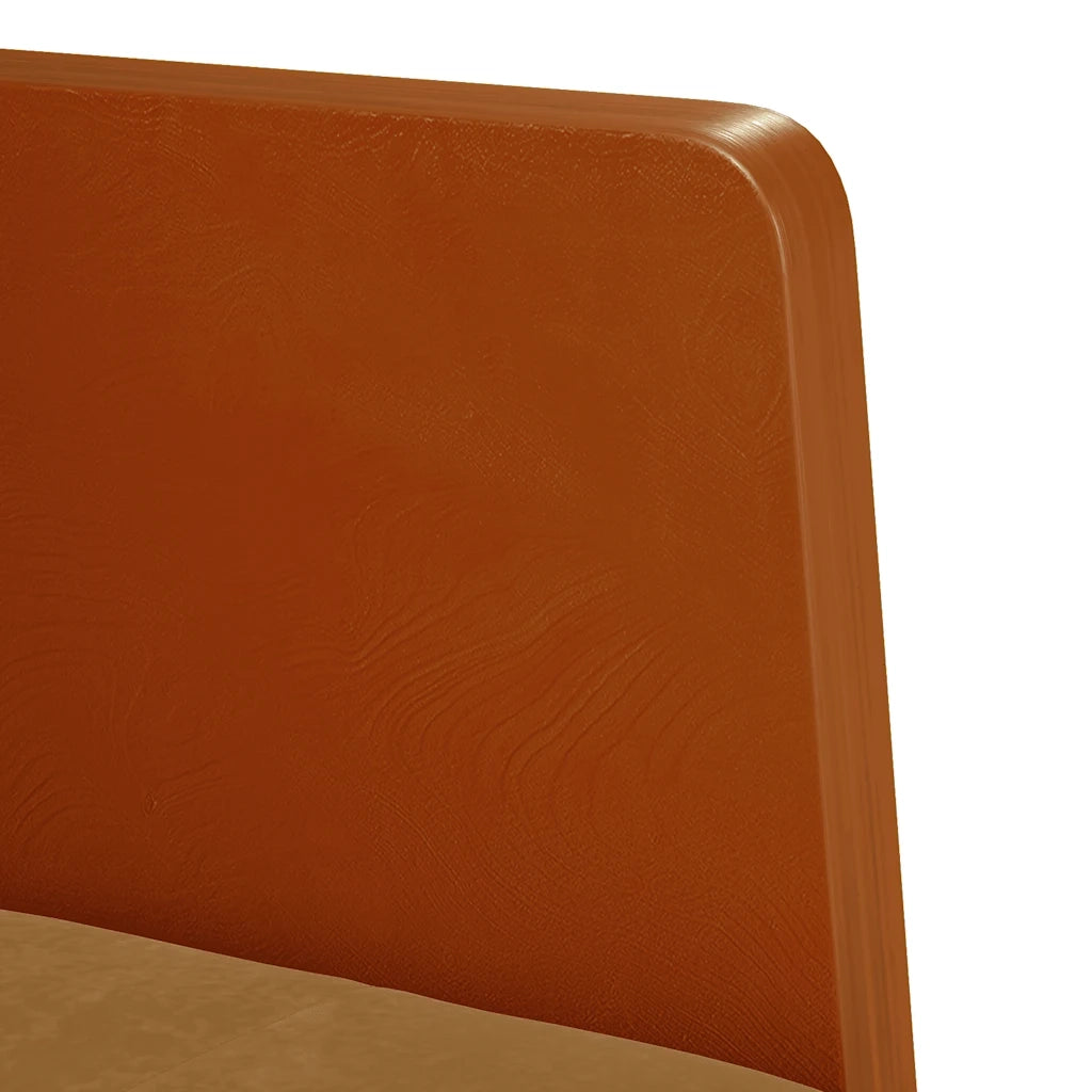 vidaXL Divano Sedia con Braccioli Marrone 55 cm in Velluto