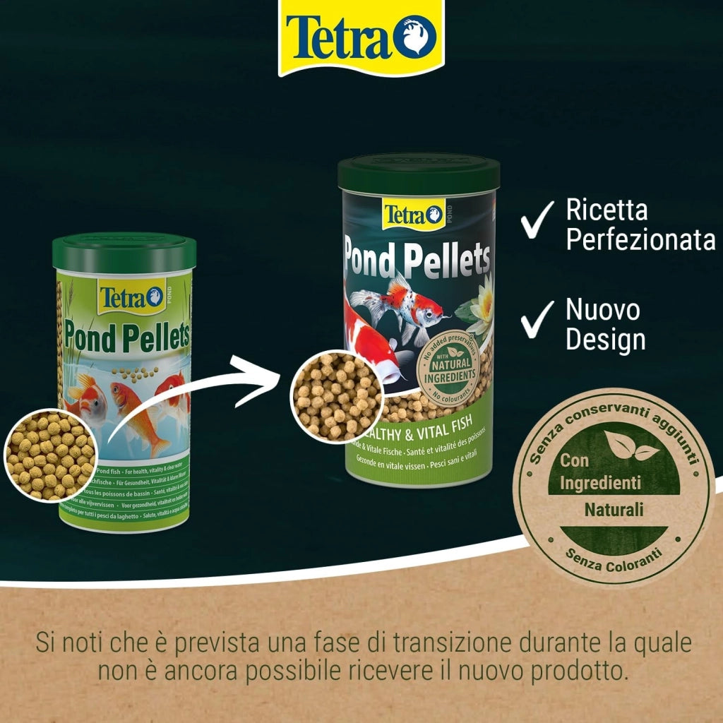 Tetra Pond Pellet 1L - mangime base per pesci da laghetto