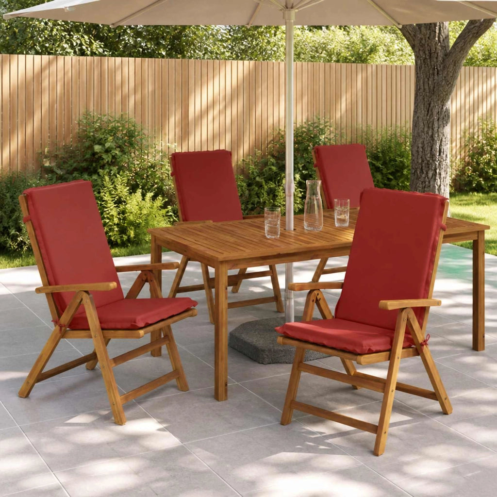 Cuscini Bhair Alto Schienale in 6 Pezzi GEMERT 6 pcs Rosso 945887