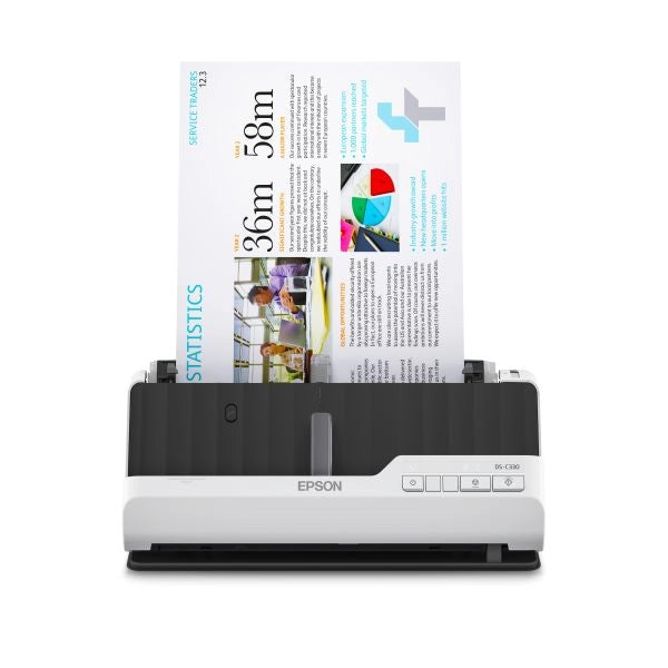 Epson ds-c330 scanner con adf + alimentatore di fogli 600 x 600 dpi a4 nero, bianco - B11B272401