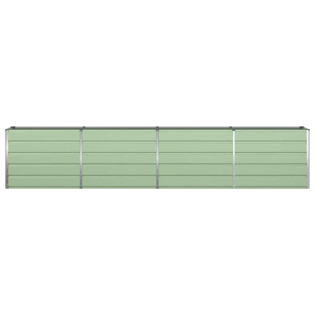 Fioriera Verde Pastello 385 x 50 x 77 cm Acciaio zincato