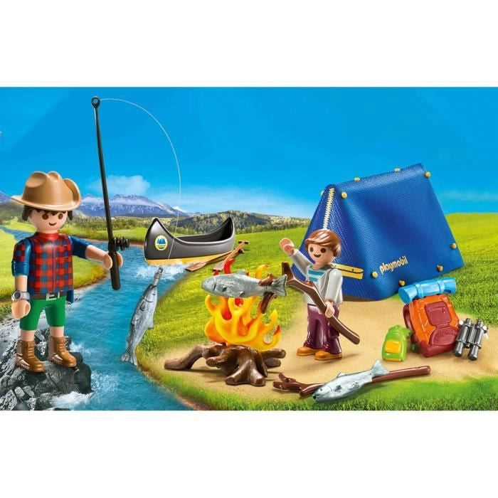 PLAYMOBIL 9323 - Sport e azione - Valigia da campeggio - Novità per il 2020