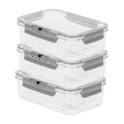 MA MAISON SET 3 CONTENITORI WEEKLY FRESH RETTANGOLARI 900 ML COPERCHI SALVAFRESCHEZZA E INDICATORE GIORNO DELLA SETTIMANA