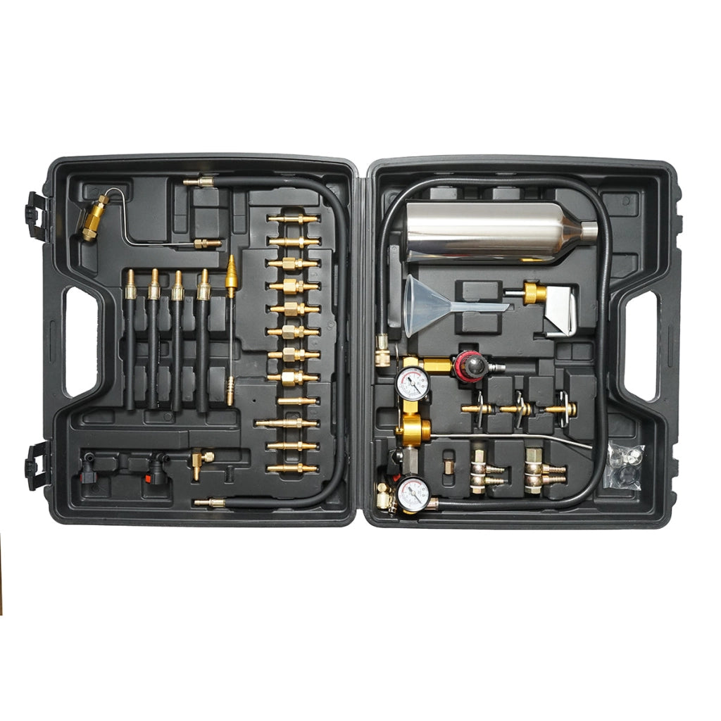 Kit di prova per il controllo e la pulizia del sistema di iniezione a benzina Breckner Germany