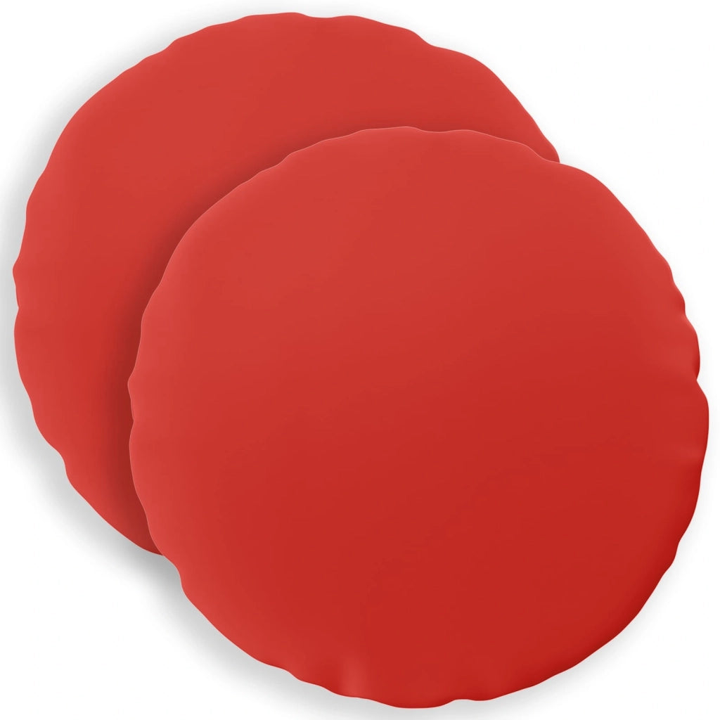 Federa 2 pcs HEERLEN Rosso Ø 60 cm Poliestere 923013