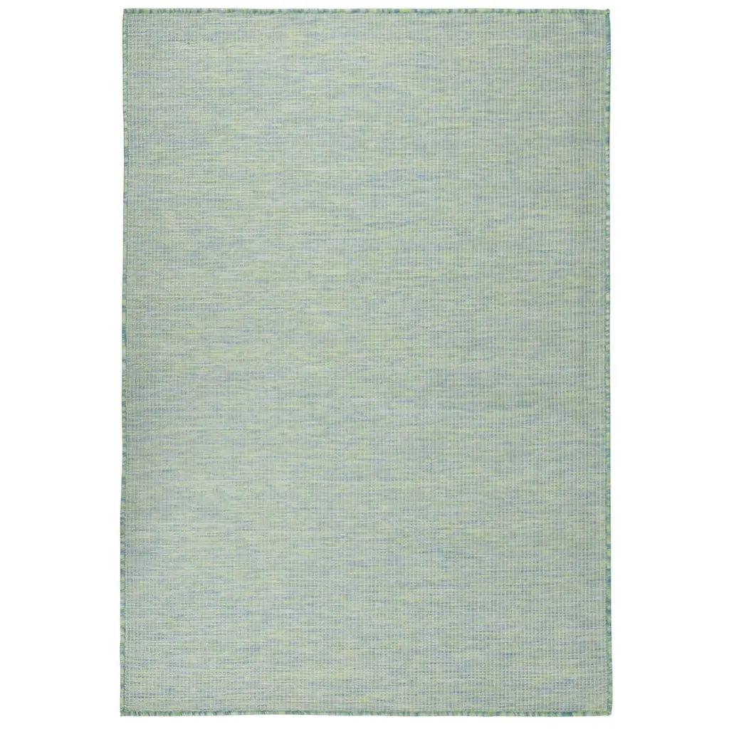 Tappeto da Esterni a Tessitura Piatta 160x230 cm Turchese 340804