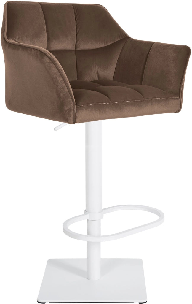 Sgabello bar Damaso W velluto 2