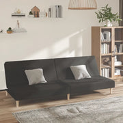 Divano Letto a 2 Posti Nero in Tessutocod mxl 111477