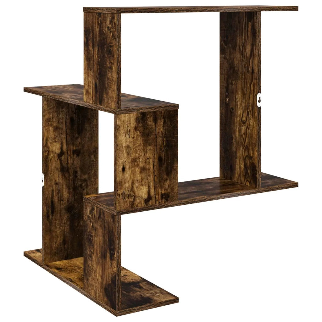 Scaffale da parete Rovere Fumo 67 x 67 x 87 cm 8012224