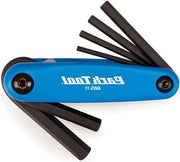 Set di chiavi a 6 lobi pieghevoli per diametri 3-6 mm/8-10 mm 

AWS-11