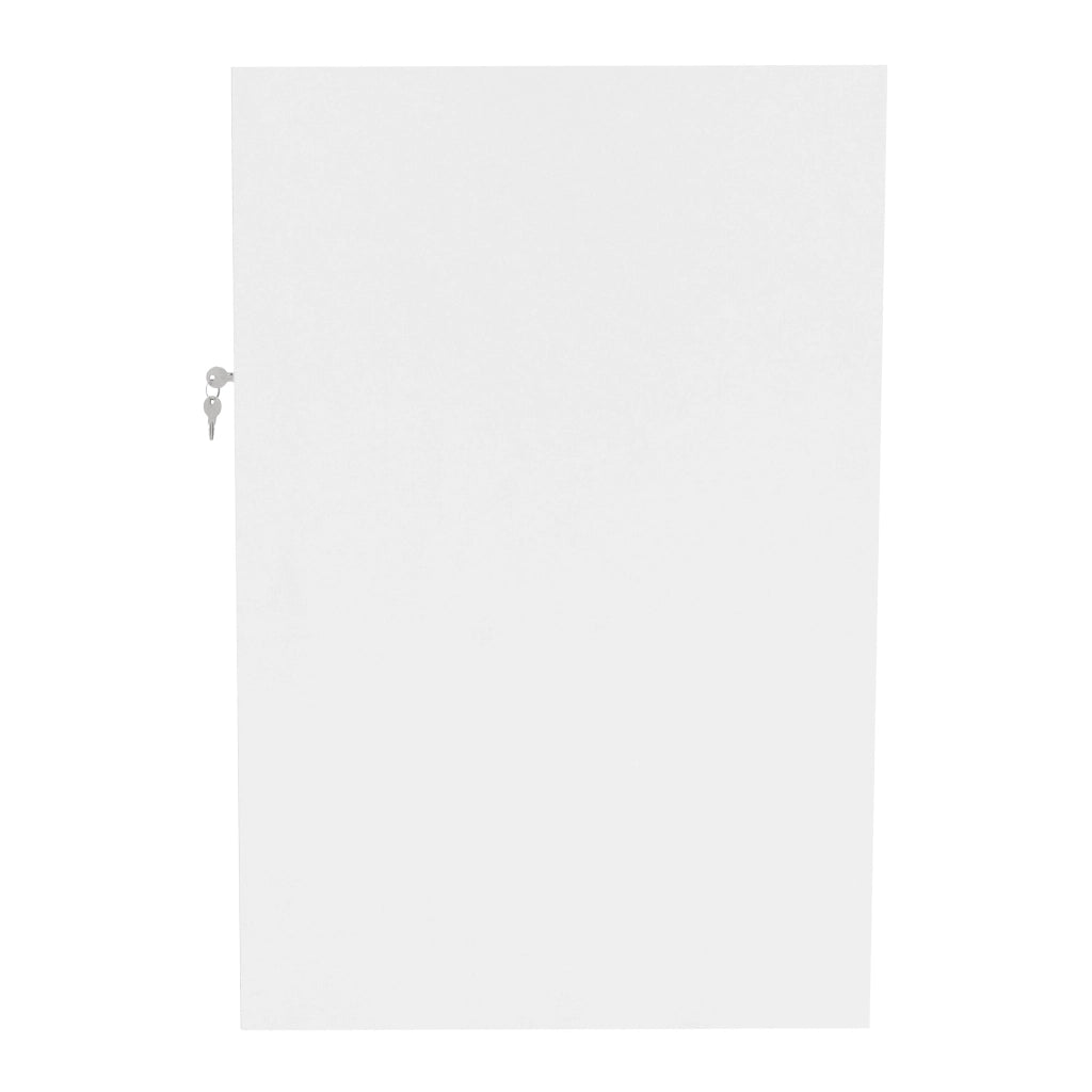 Set Banconi Adonis LED B900 C900 CM60 Bianco – MDF e Vetro