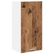 Armadio pensile | Mobile da Cucina con porta Legno Antico e Bianco 40 x 31 x 80 cm