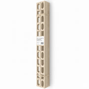 Profili in alluminio verniciato colore beige 132 a l per finitura parete proangle *** pezzi 10 pz, confezione 1