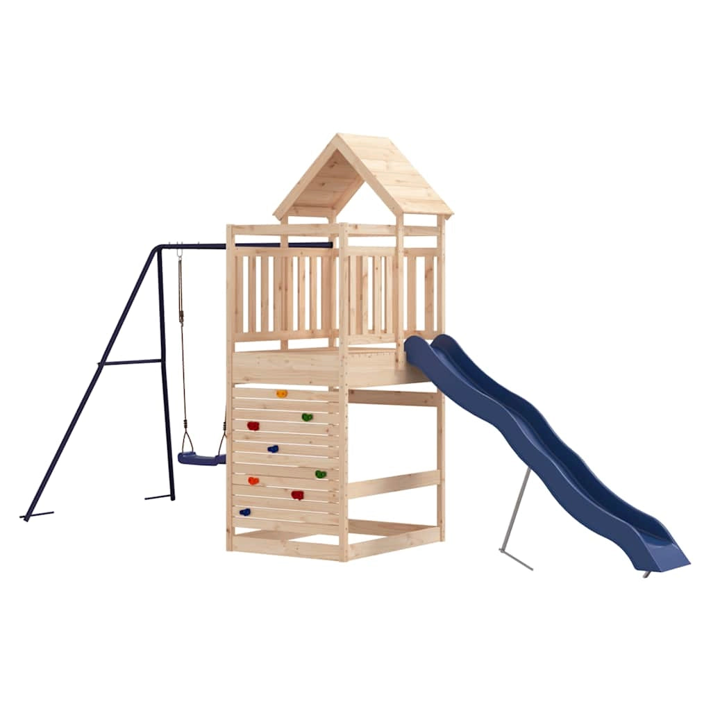 Set da Gioco da Esterno in Legno Massello di Pinocod mxl 126643
