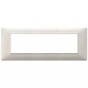 VIMAR PLANA - PLACCA 7M BIANCO GRANITO