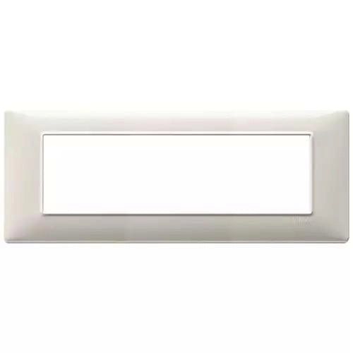 VIMAR PLANA - PLACCA 7M BIANCO GRANITO