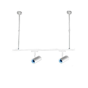 Trade Shop - Asta Regolabile Per Faretti A Binario Elettrico Staffa Illuminazione 50cm T-50cm - Bianco