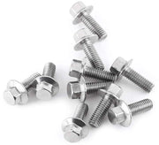 Flangia a zoccolo Bullone 10 pezzi M8 acciaio inossidabile SS304 (M8 * 16)