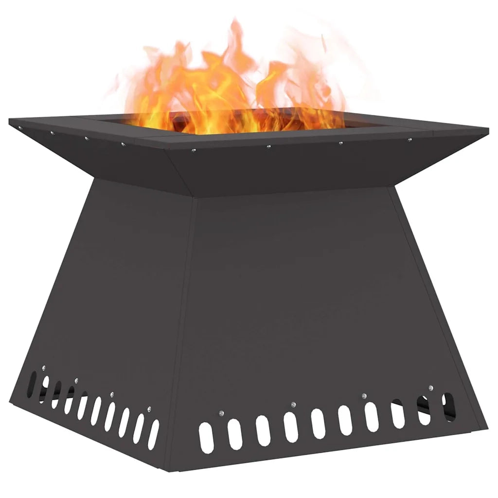 Focolare Nero 60 x 60 x 50 cm Acciaio CFW5465018