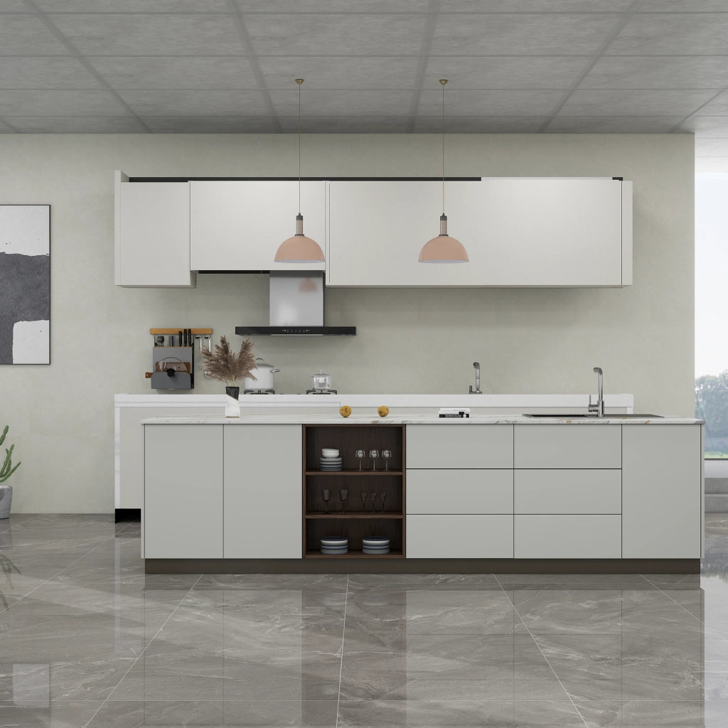 Set Bladel di 8 Pannelli Decorativi in PVC per Parete - Effetto Pietra White Dover [neu.haus]