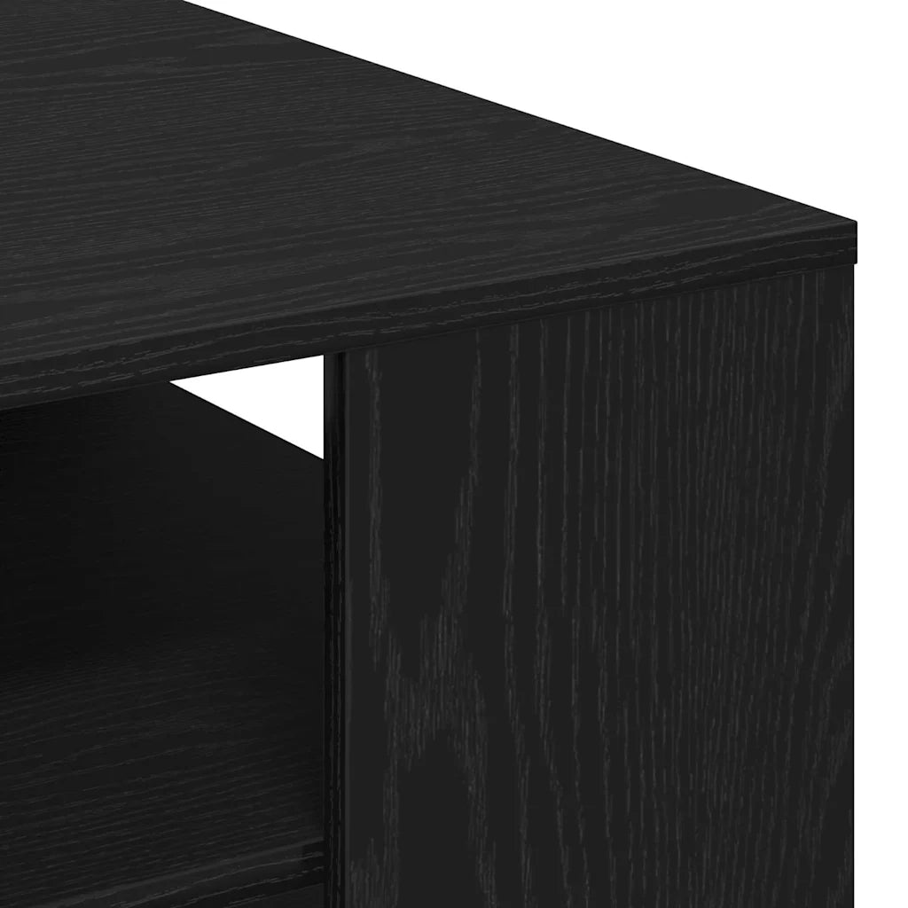 Tavolino da salotto Rovere Nero 40 x 40 x 43 cm 862715