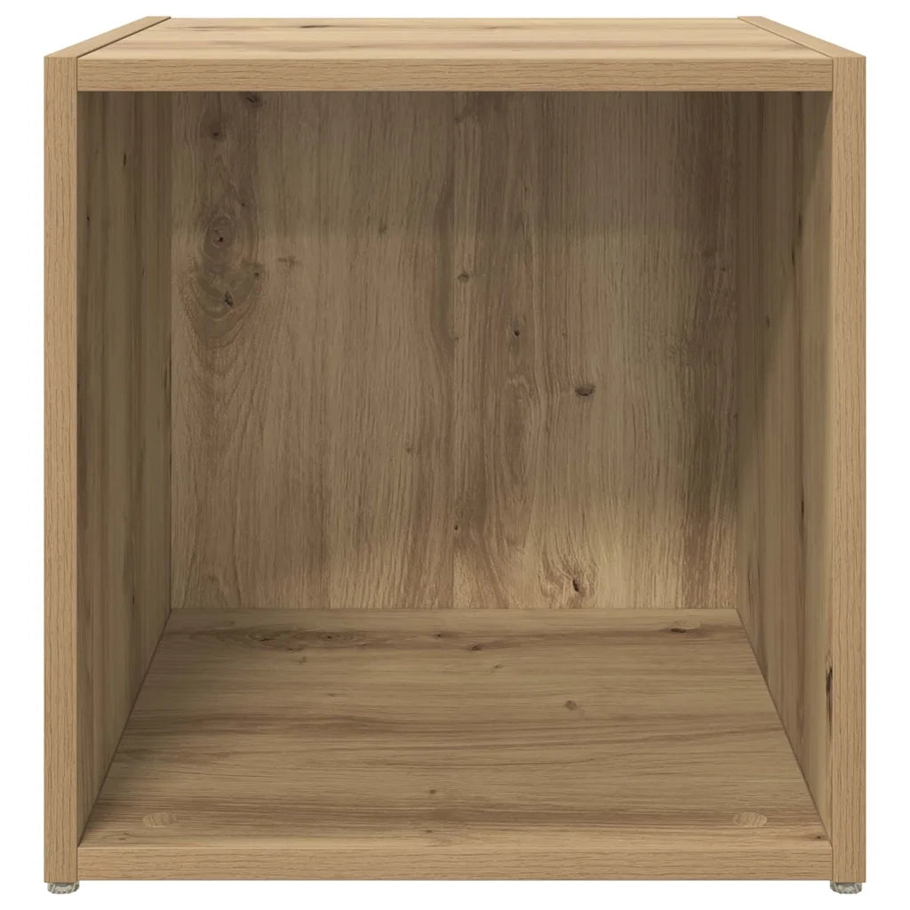 vidaXL Mobile TV 4 pcs Marrone 37 x 35 x 37 cm Legno multistrato