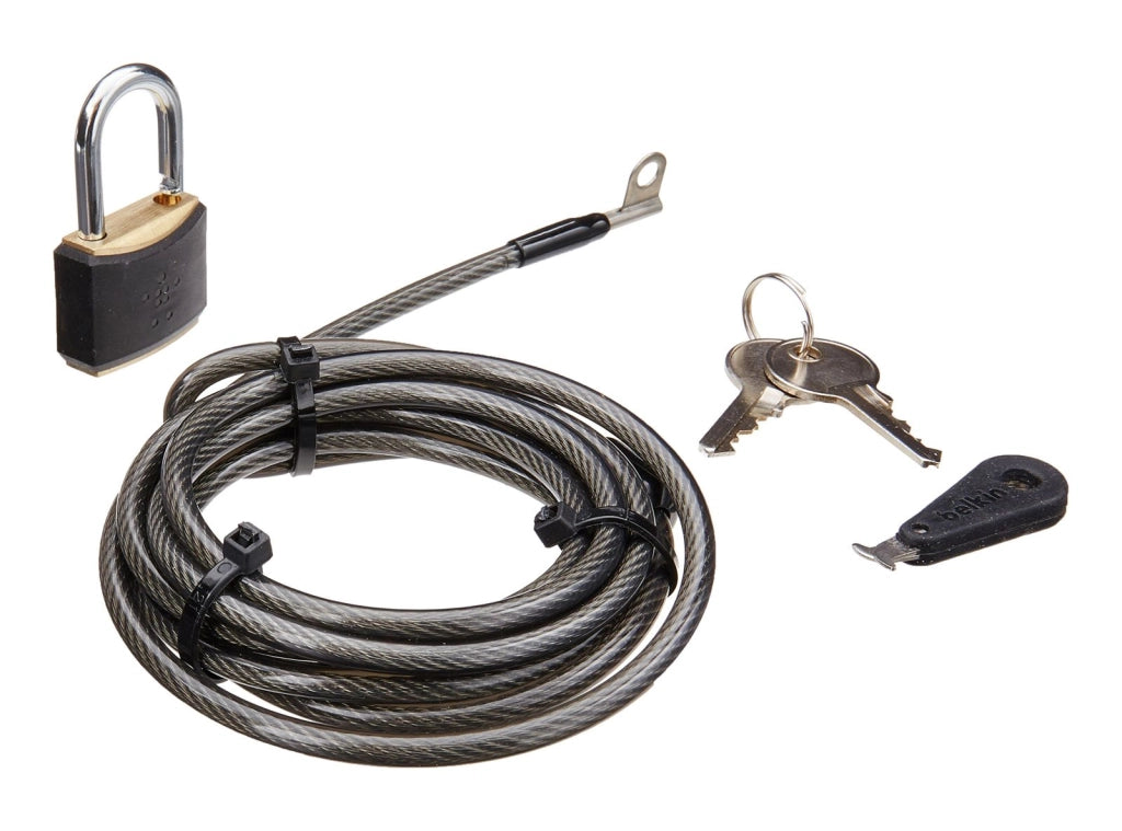 Belkin F8E550ea Cavo di Sicurezza per Notebook - Lucchetto a Chiave 1.8m