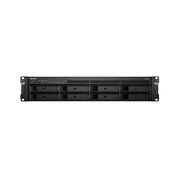 Synology nas rack 8bay 2.5/3.5 ssd/hdd sata, 2xssd m.2 sata, amd ryzen v1500b 4core 2.2 ghz, 4gb sodimm ddr4 ecc (up to 32gb), 4x1gbe, 2xusb 3.0, 1xspcie 2.0: 8x4-lane - RS1221+