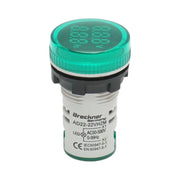 Voltmetro e indicatore di frequenza LED verde 0-99Hz/50-500V AC Breckner Germany