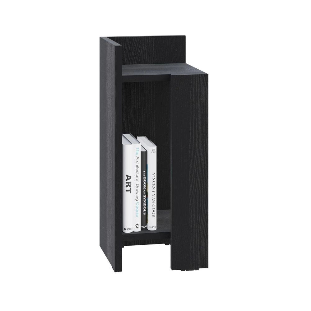 Tavolino comodino di design Elos 25x27x60h sinistro colore nero