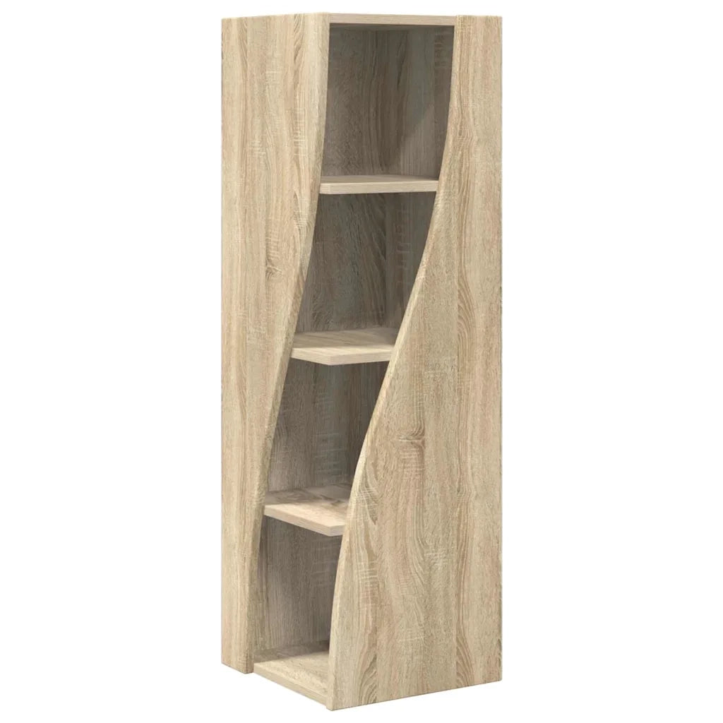 Mobile angolare Rovere Sonoma 32x32x102cm Legno multistrato