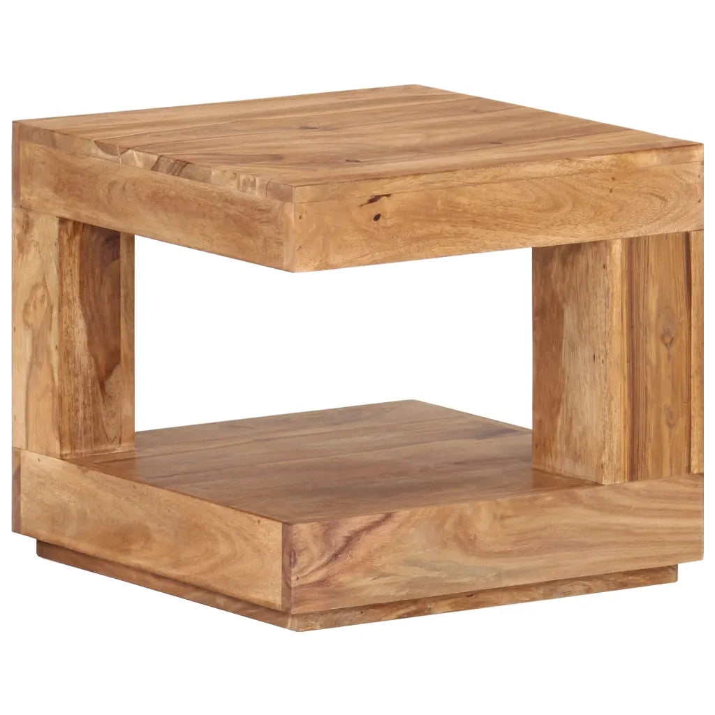 Tavolo da Salotto 45x45x40 cm in Legno Massello di Acacia 320200