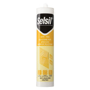 Silicone Neutro per Specchi Trasparente Selsil Sns 12 Pezzi 310 ml