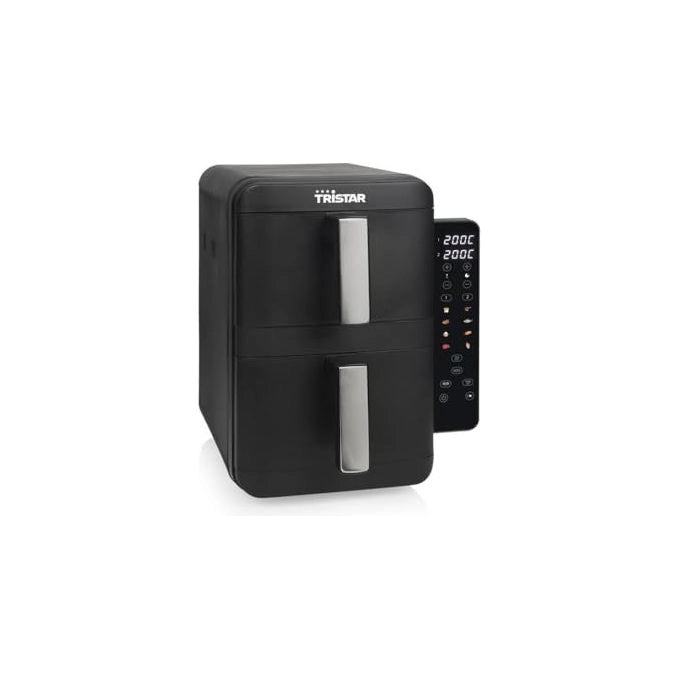 Tristar Friggitrice ad Aria Verticale, 9 Litri, 2400W, 2 Zone, FR-9074