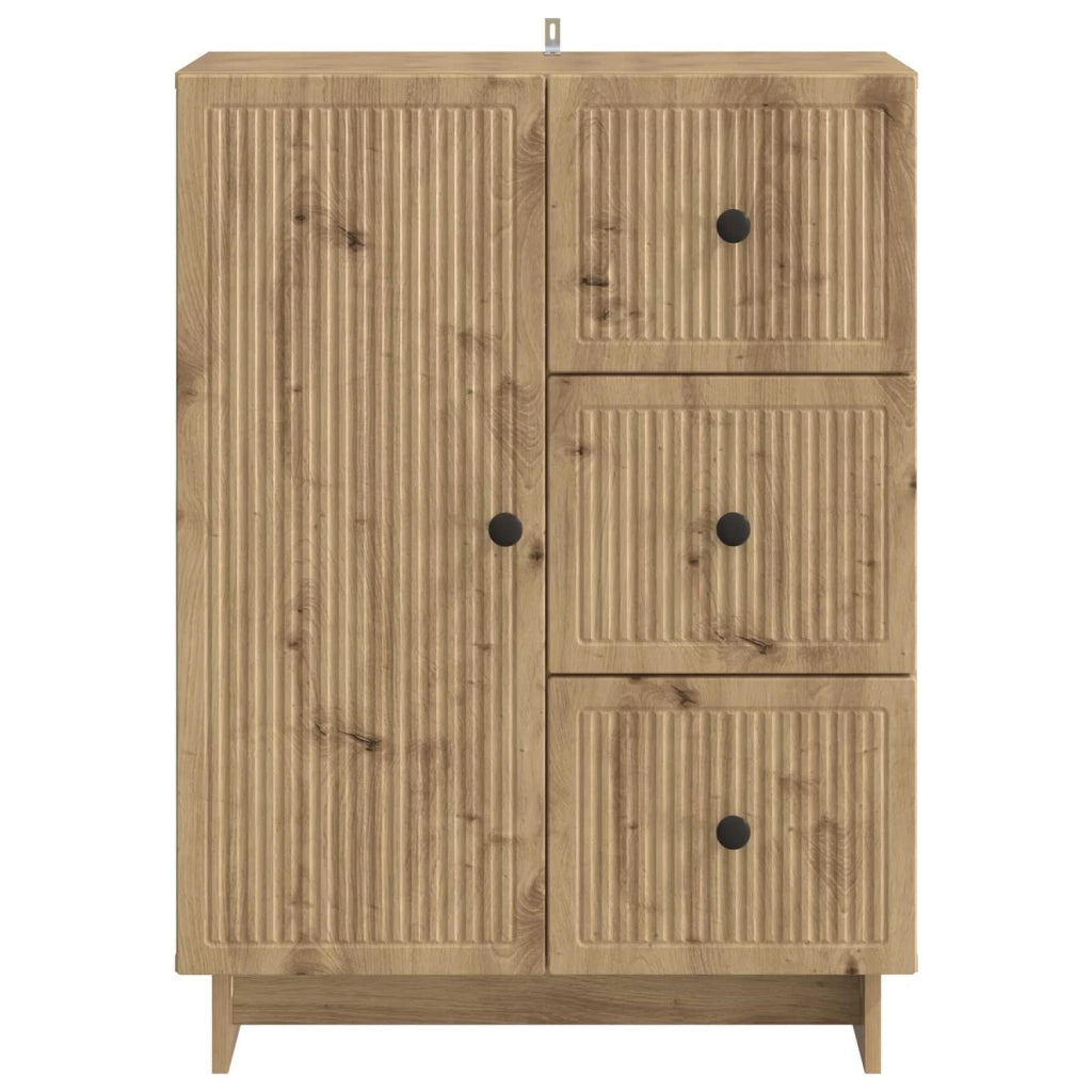 Credenza con cassetto Rovere Artigianale 66 x 34,5 x 90 cm
