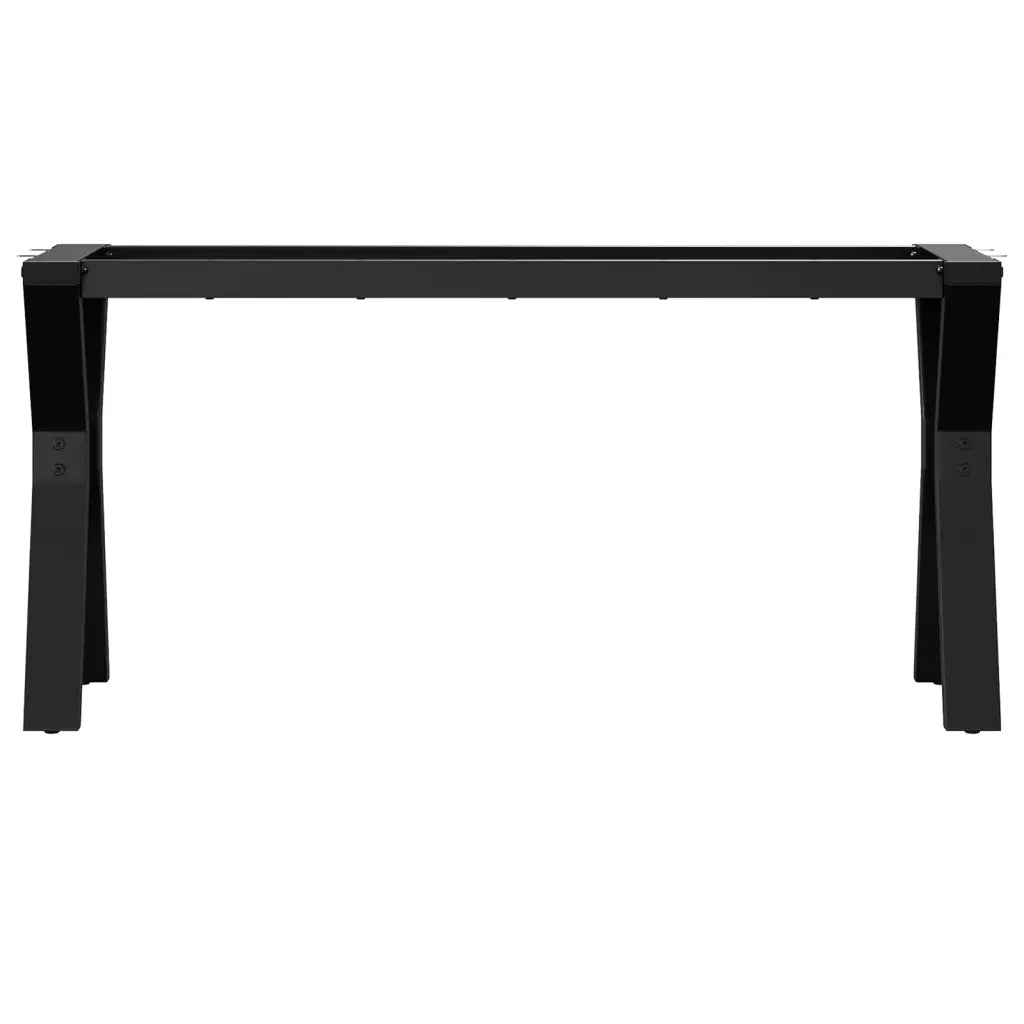Telaio Gambe a Y per Tavolino da Salotto 90x30x43 cm in Acciaio
