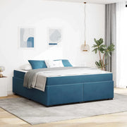 Struttura del letto Blu Scuro 180 x 200 cm Tessuto 3399306