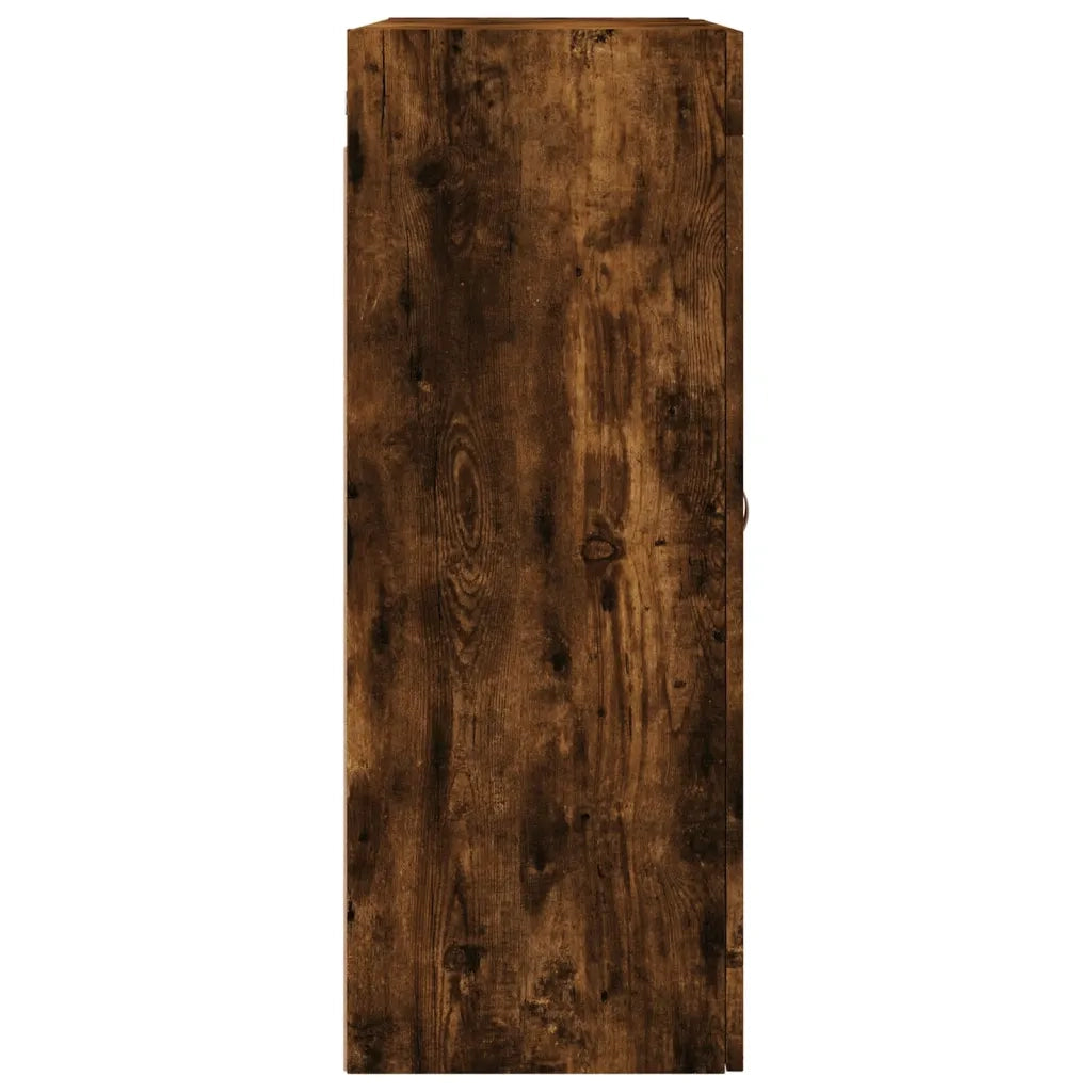 Armadietti a Parete 2 pz Rovere Fumo in Legno Multistrato CFW1472798