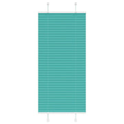 Tenda Plissettata Verde petrolio 60x100 cm Larghezza Tessuto