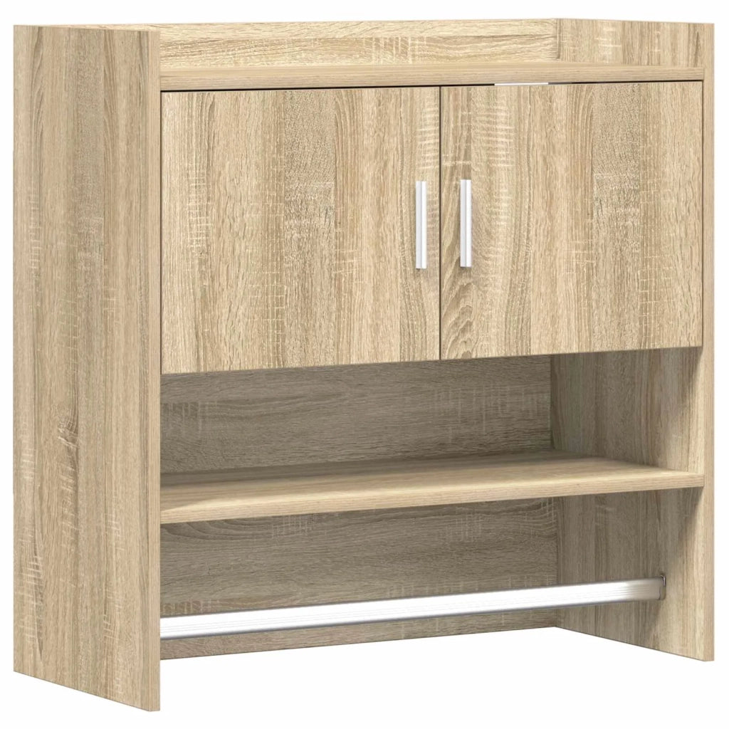Scaffale da parete A parete Rovere Sonoma 80 x 36 x 80 cm 8011381