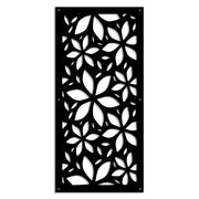 VENUS - Pannello in PVC traforato - Parasole Misura: 50x150 cm, Colore: nero