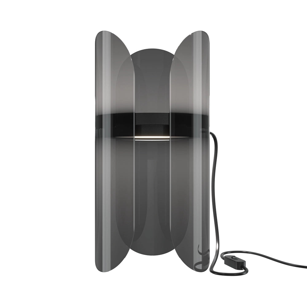 Lampada da tavolo LED nera acrilico Maytoni Insight MOD416