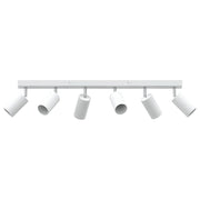 Faretto da soffitto Bianco 73 x 6 x 16 cm Metallo CFW8220732