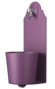 Fontana a Parete da Giardino con Rubinetto Belfer 42/PRX Viola