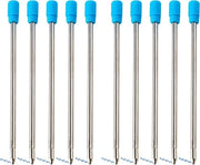 20 Stuks Metalen Balpenvulling Medium Zwart/Blauw